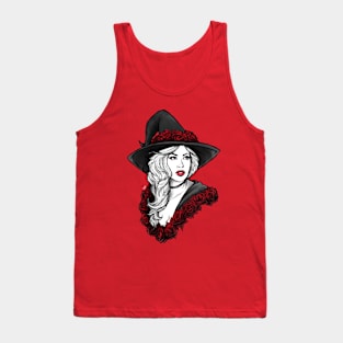 Rose Witch (Color) Tank Top